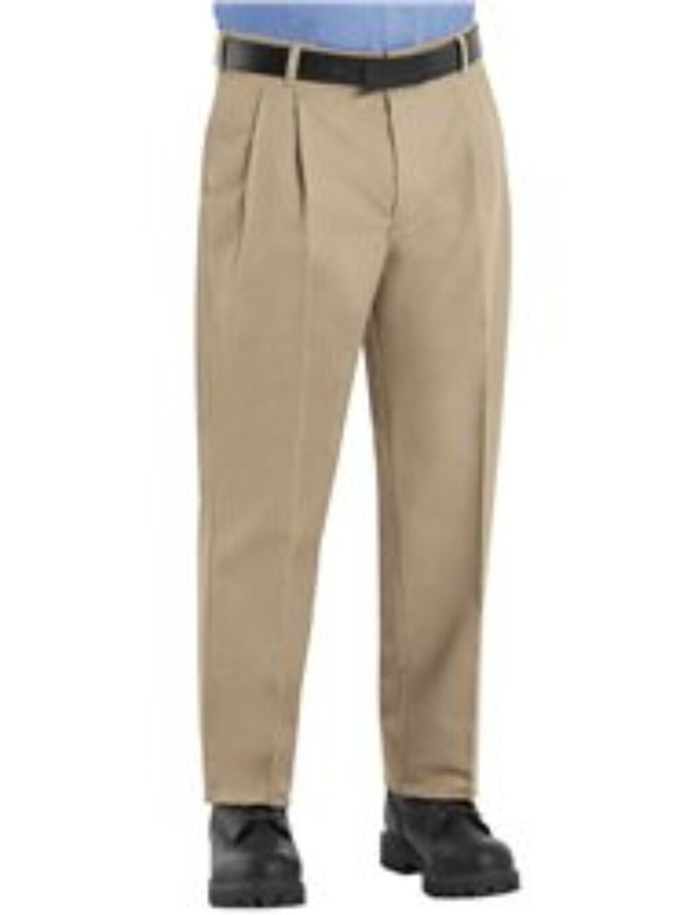Men's Pleated Twill Slacks